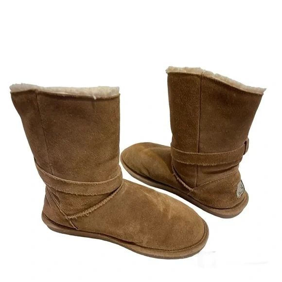 Women’s BEARPAW Suede Tatum Wool Lined Boots - Picture 5 of 6